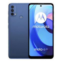 Motorola Moto E30 32GB | Digital Blue | Unlocked | Good Condition