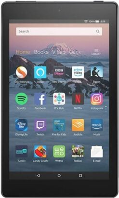 Amazon Fire HD 8 (2018) 32GB Tablet - Black - 8" Screen - Good Condition