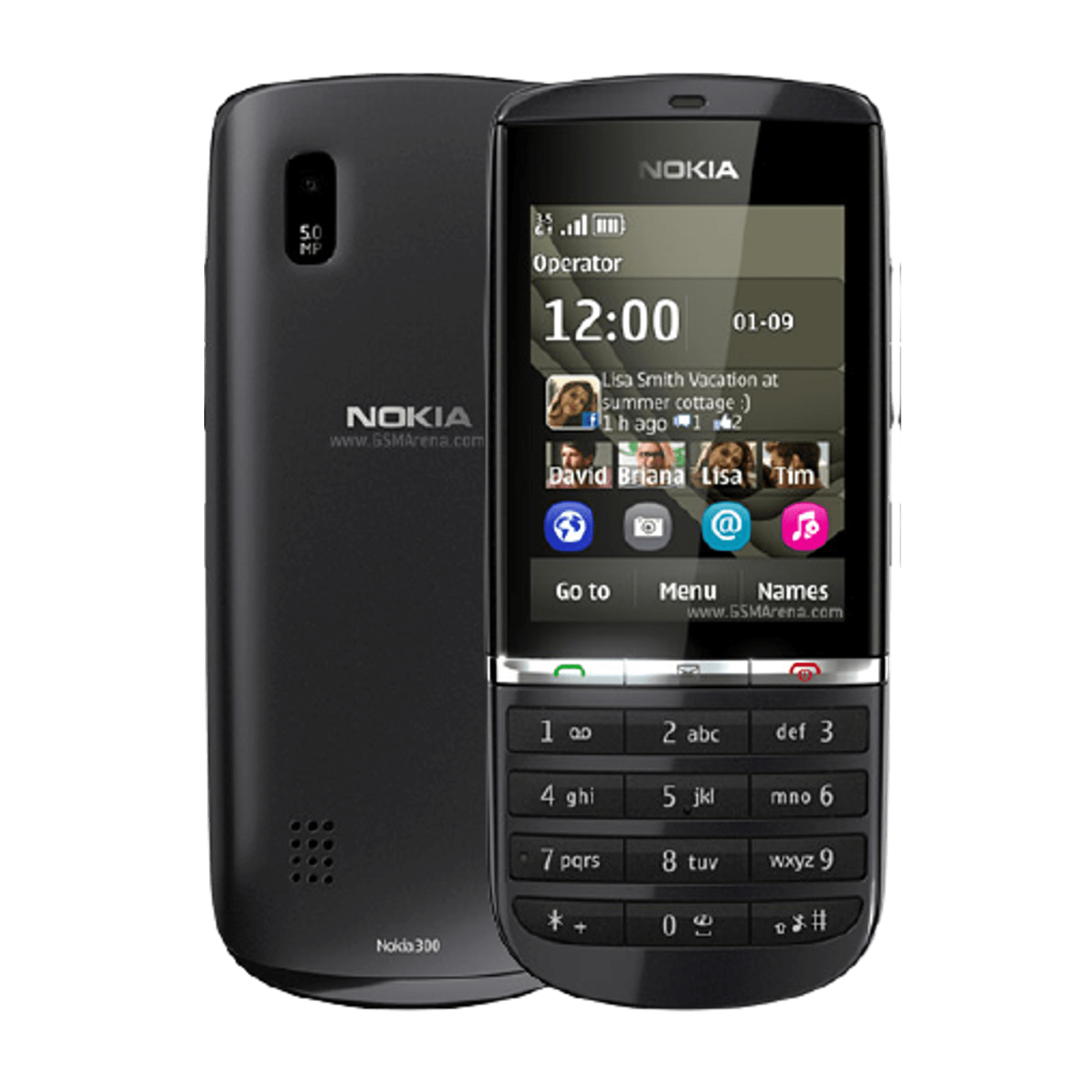 Buy Refurbished Nokia Asha 300 6 Month Warranty & Free Delivery!
